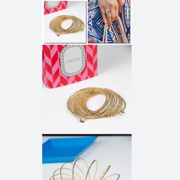 Stella & dot Bardot spiral bracelet - Picture 3 of 3